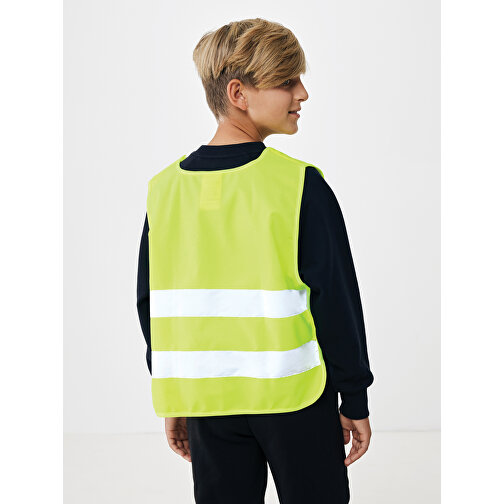 Gilet di sicurezza in PET riciclato GRS 7-12 anni, Immagine 6