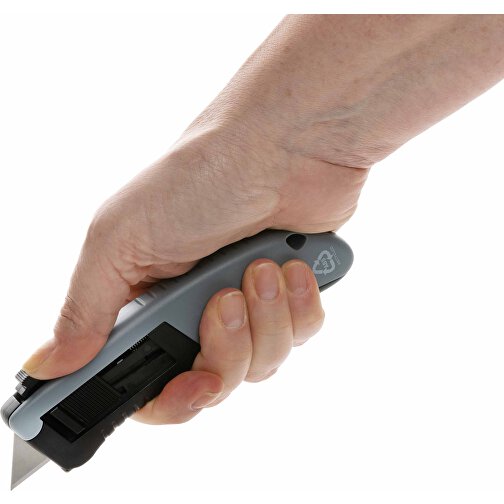 Cuchillo de seguridad con auto-retracción fabricado en RCS reciclado. Plástico, Imagen 3