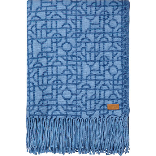 VINGA Verso Decke , blau, Acryl, 170,00cm x 0,50cm (Länge x Höhe), Bild 1
