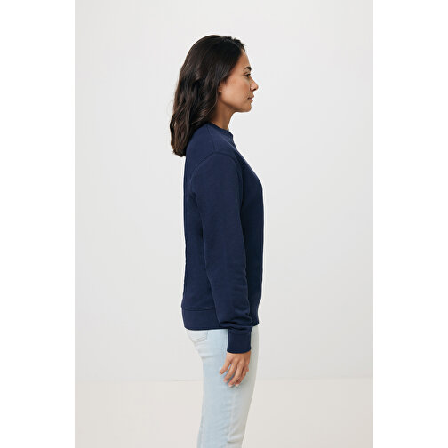 Iqoniq Zion Rundhals-Sweater Aus Recycelter Baumwolle , navy blau, 50% recycelte und 50% biologische Baumwolle, 5XL, 83,00cm x 1,00cm (Länge x Höhe), Bild 12