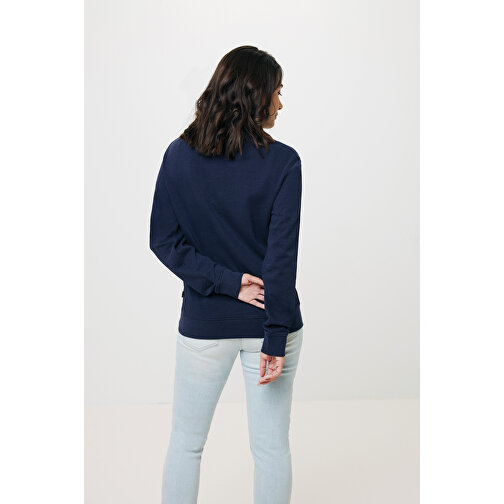 Iqoniq Zion Rundhals-Sweater Aus Recycelter Baumwolle , navy blau, 50% recycelte und 50% biologische Baumwolle, 5XL, 83,00cm x 1,00cm (Länge x Höhe), Bild 16