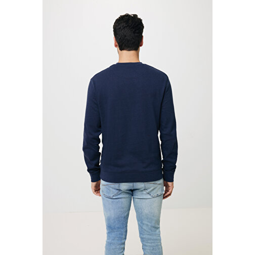 Iqoniq Zion Rundhals-Sweater Aus Recycelter Baumwolle , navy blau, 50% recycelte und 50% biologische Baumwolle, 4XL, 82,00cm x 1,00cm (Länge x Höhe), Bild 15