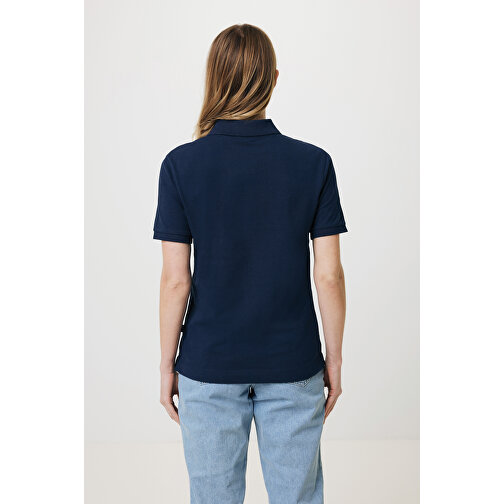 Iqoniq Yosemite Piqué-Poloshirt Aus Recycelter Baumwolle , navy blau, 50% recycelte und 50% biologische Baumwolle, 5XL, 82,50cm x 0,50cm (Länge x Höhe), Bild 16