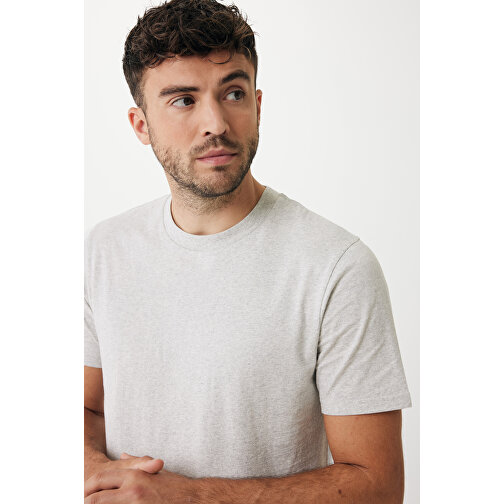 Iqoniq Sierra Lightweight T-Shirt Aus Recycelter Baumwolle , ungefärbte helles Grau, 30% recycelte und 70% biologische Baumwolle, XXXL, 81,00cm x 1,00cm (Länge x Höhe), Bild 12