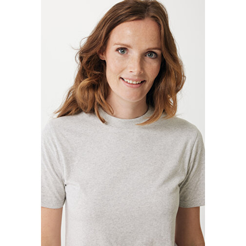 Iqoniq Sierra Lightweight T-Shirt Aus Recycelter Baumwolle , ungefärbte helles Grau, 30% recycelte und 70% biologische Baumwolle, XXL, 79,00cm x 1,00cm (Länge x Höhe), Bild 11