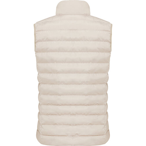 Iqoniq Meru Damen Bodywarmer Aus Recyceltem Polyester , beige, 100% recyceltes Polyester, XL, 66,00cm x 0,50cm (Länge x Höhe), Bild 2