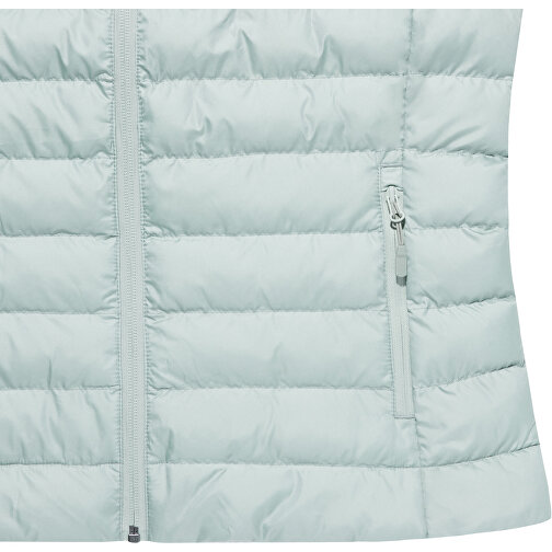 Iqoniq Meru Damen Bodywarmer Aus Recyceltem Polyester , Iceberg green, 100% recyceltes Polyester, S, 60,00cm x 0,50cm (Länge x Höhe), Bild 3