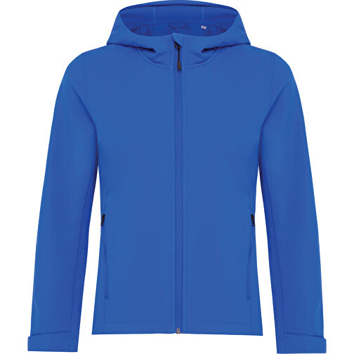 Iqoniq Makalu Damen Softshelljacke Aus Recyceltem Polyester , Königsblau, 91% recyceltes Polyester, 7% recyceltes TPU, 2% Elastan, XXS, 56,00cm x 2,50cm (Länge x Höhe), Bild 1