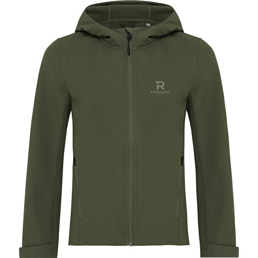 Iqoniq Makalu Damen Softshelljacke Aus Recyceltem Polyester , khaki, 91% recyceltes Polyester, 7% recyceltes TPU, 2% Elastan, XXS, 56,00cm x 2,50cm (Länge x Höhe), Bild 10