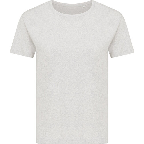 Iqoniq Yala Damen T-Shirt Aus Recycelter Baumwolle , ungefärbte helles Grau, 30% recycelte und 70% biologische Baumwolle, XS, 62,00cm x 1,00cm (Länge x Höhe), Bild 1