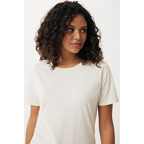 Iqoniq Yala Damen T-Shirt Aus Recycelter Baumwolle , natural raw, 30% recycelte und 70% biologische Baumwolle, XL, 71,00cm x 1,00cm (Länge x Höhe), Bild 5