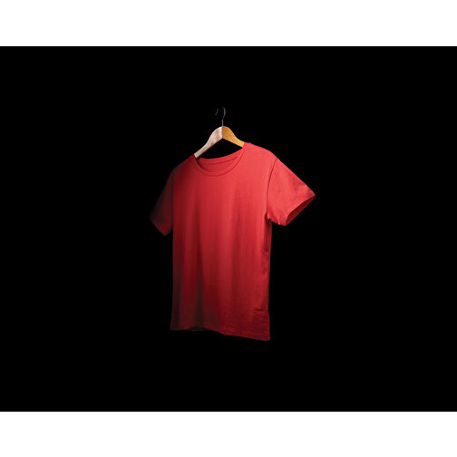 Iqoniq Yala Damen T-Shirt Aus Recycelter Baumwolle , luscious red, 30% recycelte und 70% biologische Baumwolle, XS, 62,00cm x 1,00cm (Länge x Höhe), Bild 4