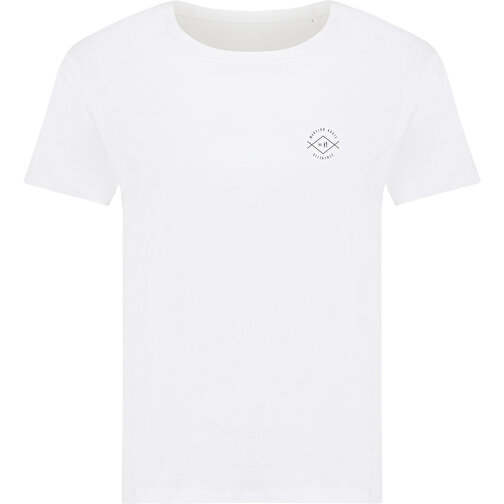 Iqoniq Yala Damen T-Shirt Aus Recycelter Baumwolle , weiss, 30% recycelte und 70% biologische Baumwolle, XXS, 59,00cm x 0,50cm (Länge x Höhe), Bild 3