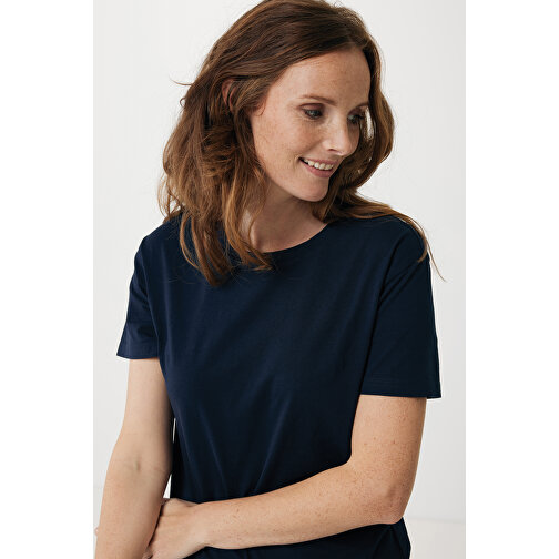 Iqoniq Yala Damen T-Shirt Aus Recycelter Baumwolle , navy blau, 30% recycelte und 70% biologische Baumwolle, XS, 62,00cm x 1,00cm (Länge x Höhe), Bild 4