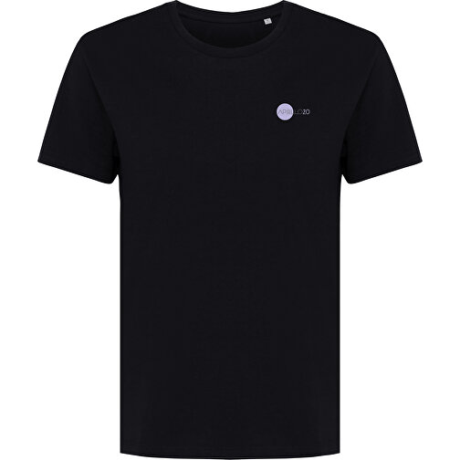 Iqoniq Yala Damen T-Shirt Aus Recycelter Baumwolle , schwarz, 30% recycelte und 70% biologische Baumwolle, XXS, 59,00cm x 0,50cm (Länge x Höhe), Bild 3