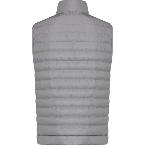 Iqoniq Meru Herren Bodywarmer Aus Recyceltem Polyester , Silbergrau, 100% recyceltes Polyester, XXXL, 77,00cm x 0,50cm (Länge x Höhe), Bild 2