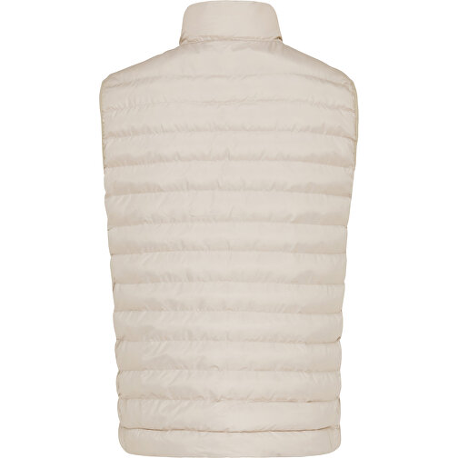 Iqoniq Meru Herren Bodywarmer Aus Recyceltem Polyester , beige, 100% recyceltes Polyester, S, 67,00cm x 0,50cm (Länge x Höhe), Bild 2