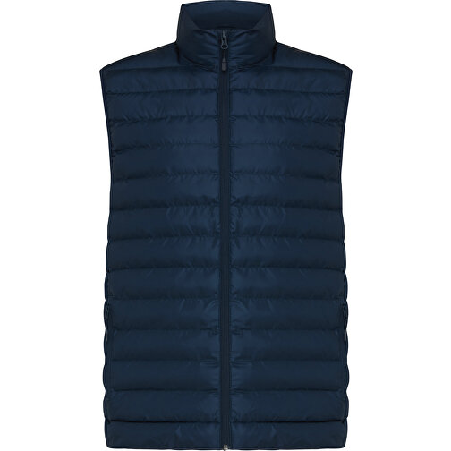 Iqoniq Meru Herren Bodywarmer Aus Recyceltem Polyester , navy blau, 100% recyceltes Polyester, XXXL, 77,00cm x 0,50cm (Länge x Höhe), Bild 1