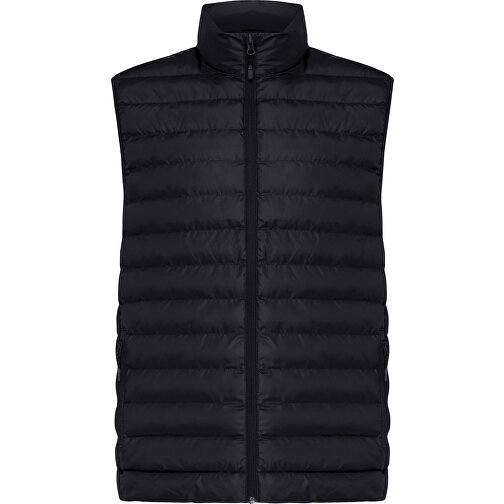 Iqoniq Meru Herren Bodywarmer Aus Recyceltem Polyester , schwarz, 100% recyceltes Polyester, XXL, 75,00cm x 0,50cm (Länge x Höhe), Bild 1