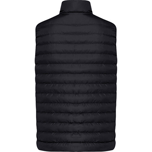 Iqoniq Meru Herren Bodywarmer Aus Recyceltem Polyester , schwarz, 100% recyceltes Polyester, XXL, 75,00cm x 0,50cm (Länge x Höhe), Bild 2