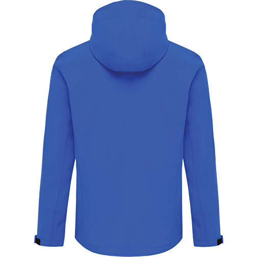 Iqoniq Makalu Herren Softshelljacke Aus Recyceltem Polyester , Königsblau, 91% recyceltes Polyester, 7% recyceltes TPU, 2% Elastan, XXXL, 79,00cm x 3,00cm (Länge x Höhe), Bild 2