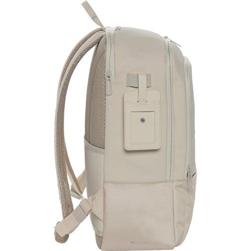 Armond AWARE™ RPET 15.6' Laptop-Rucksack , beige, PET - recycelt, 31,00cm x 44,00cm (Länge x Höhe), Bild 4