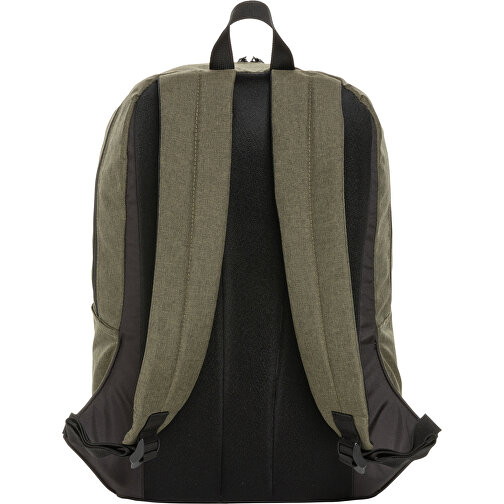 Kazu AWARE™ 15,6' RPET Laptop-Rucksack , grün, PET - recycelt, 28,00cm x 46,80cm (Länge x Höhe), Bild 3