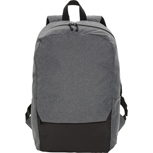 Kazu AWARE™ 15,6' RPET Laptop-Rucksack , grau, PET - recycelt, 28,00cm x 46,80cm (Länge x Höhe), Bild 2