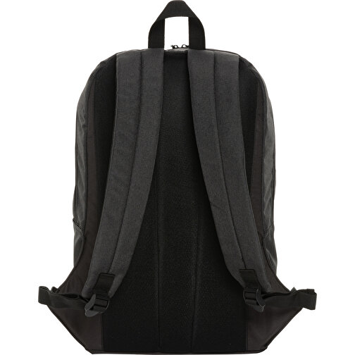 Kazu AWARE™ 15,6' RPET Laptop-Rucksack , schwarz, PET - recycelt, 28,00cm x 46,80cm (Länge x Höhe), Bild 3