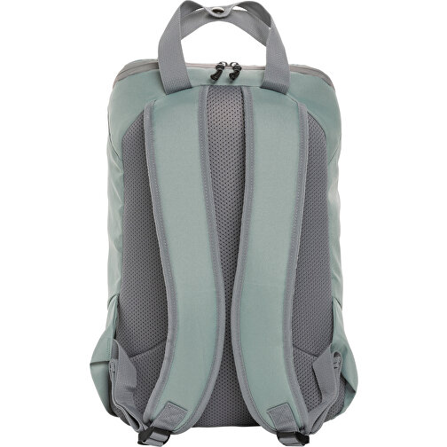 Sienna AWARE™ RPET 14' Everyday Laptop-Rucksack , grün, PET - recycelt, 30,00cm x 45,00cm (Länge x Höhe), Bild 4