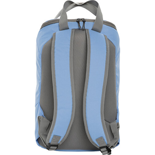 Sienna AWARE™ RPET 14' Everyday Laptop-Rucksack , sky blue, PET - recycelt, 30,00cm x 45,00cm (Länge x Höhe), Bild 4