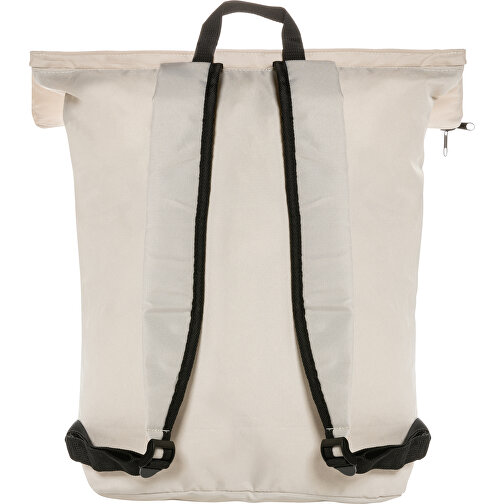 Dillon AWARE™ RPET Faltbarer Lightweight-Rucksack , off white, PET - recycelt, 30,00cm x 46,00cm (Länge x Höhe), Bild 4