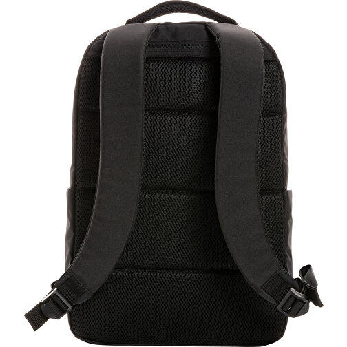 Swiss Peak Brooke AWARE™ 15,6' Laptop-Rucksack Aus RPET , schwarz, PET - recycelt, 30,00cm x 45,00cm (Länge x Höhe), Bild 5