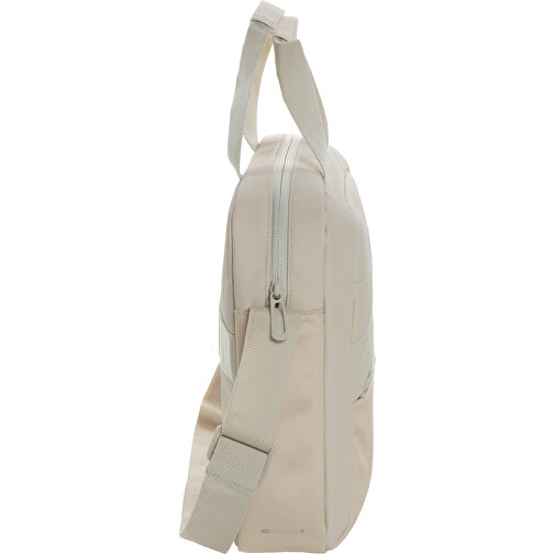 Armond AWARE™ RPET 15.6' Laptop-Tasche , beige, PET - recycelt, 40,00cm x 28,00cm (Länge x Höhe), Bild 4