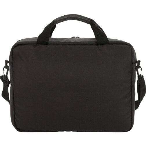 Kazu AWARE™ 15,6' RPET Laptop-Tasche , schwarz, PET - recycelt, 39,50cm x 30,00cm (Länge x Höhe), Bild 3