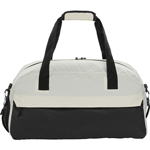 Kazu AWARE™ RPET Weekend-Duffel-Bag , off white, PET - recycelt, 50,50cm x 25,50cm (Länge x Höhe), Bild 2