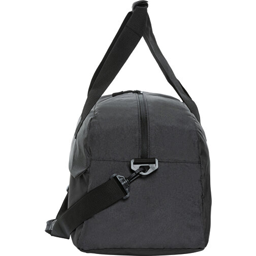 Kazu AWARE™ RPET Weekend-Duffel-Bag , schwarz, PET - recycelt, 50,50cm x 25,50cm (Länge x Höhe), Bild 4