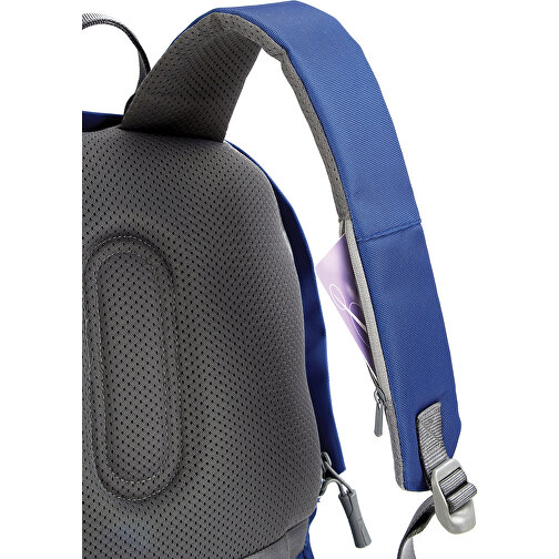 Bobby Soft, Anti-Diebstahl-Rucksack , blau, PET - recycelt, 30,00cm x 45,00cm (Länge x Höhe), Bild 9