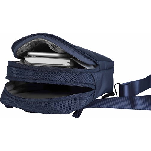 Boxy Sling , navy blau, PET - recycelt, 16,00cm x 21,00cm (Länge x Höhe), Bild 10