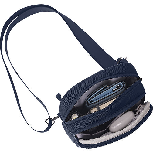 Boxy Sling , navy blau, PET - recycelt, 16,00cm x 21,00cm (Länge x Höhe), Bild 9