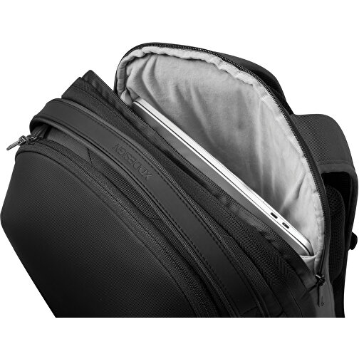 Bizz Rucksack , schwarz, PET - recycelt, 32,00cm x 18,00cm (Länge x Höhe), Bild 15