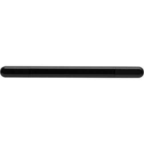 Swiss Peak Storm Dual-Tip-Pen Aus RCS Recyceltem Aluminum , schwarz, Aluminium - recycelt, 14,80cm (Höhe), Bild 4