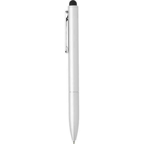 Kymi Stift Mit Stylus Aus RCS Recyceltem Aluminum , silber, Recycelte Aluminiumlegierung, 12,90cm (Höhe), Bild 4