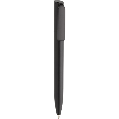 Pocketpal Mini-Pen Aus GRS Recyceltem ABS , schwarz, ABS - recycelt, 11,50cm (Höhe), Bild 2