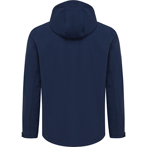 Iqoniq Makalu Herren Softshelljacke Aus Recyceltem Polyester , navy blau, 91% recyceltes Polyester, 7% recyceltes TPU, 2% Elastan, XL, 75,00cm x 3,00cm (Länge x Höhe), Bild 2