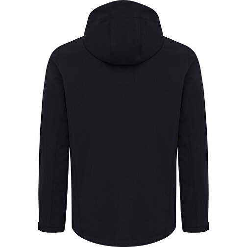 Iqoniq Makalu Herren Softshelljacke Aus Recyceltem Polyester , schwarz, 91% recyceltes Polyester, 7% recyceltes TPU, 2% Elastan, XXXL, 79,00cm x 3,00cm (Länge x Höhe), Bild 2