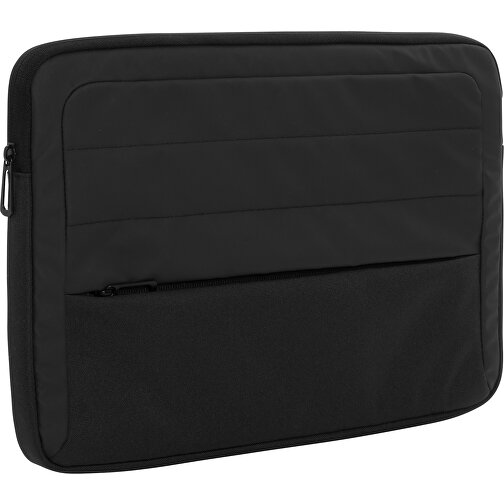 Armond AWARE™ RPET 15.6' Laptop-Sleeve , schwarz, PET - recycelt, 38,00cm x 26,00cm (Länge x Höhe), Bild 1