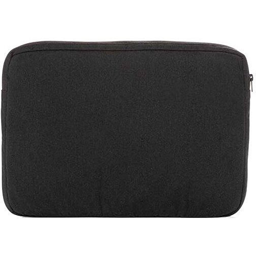 Laluka AWARE™ 15,6' Laptoptasche Aus Recycelter Baumwolle , schwarz, Baumwolle - recycelt, 38,00cm x 4,50cm (Länge x Höhe), Bild 3