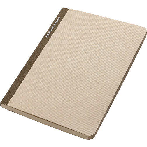 Stylo Bonsucro Zertifiziertes Zuckerrohrpapier Notizbuch A5 , braun, Bagasse-Papier, 20,00cm x 1,00cm (Länge x Höhe), Bild 2