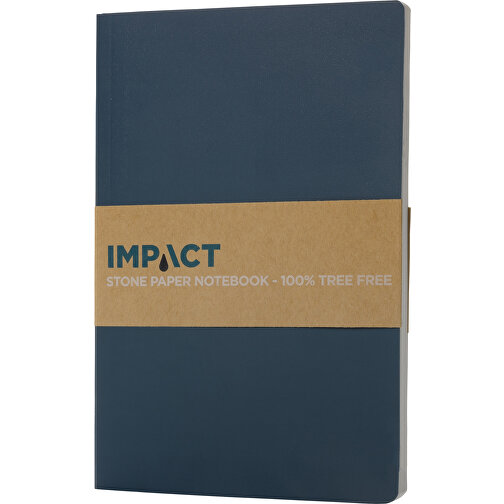 Impact Softcover A5 Notizbuch Mit Steinpapier , blau, Steinpapier, 21,10cm x 1,10cm (Länge x Höhe), Bild 8